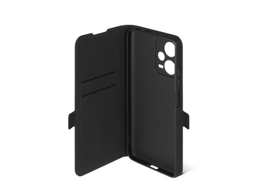 Чехол DF для Xiaomi Redmi Note 12 Pro (5G) xiFlip-90 (black)